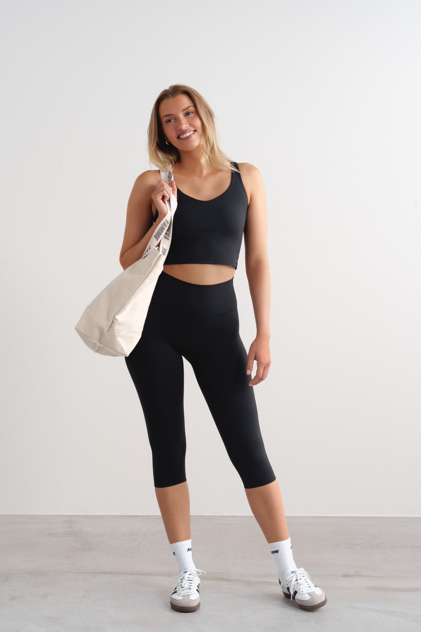 Softy Capri Leggings - for dame - Famme - Leggings