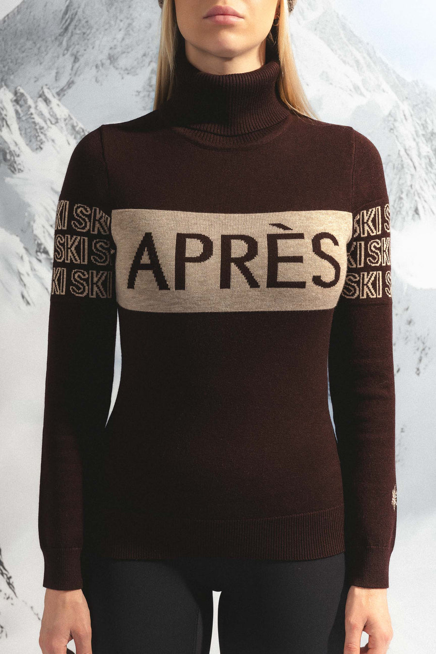 APRÈS-SKI Sweater · Brun/Beige