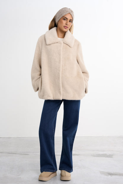 Courchevel Faux Fur Jakke