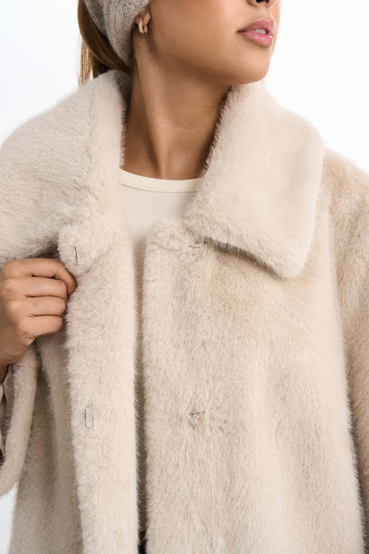 Courchevel Faux Fur Jakke