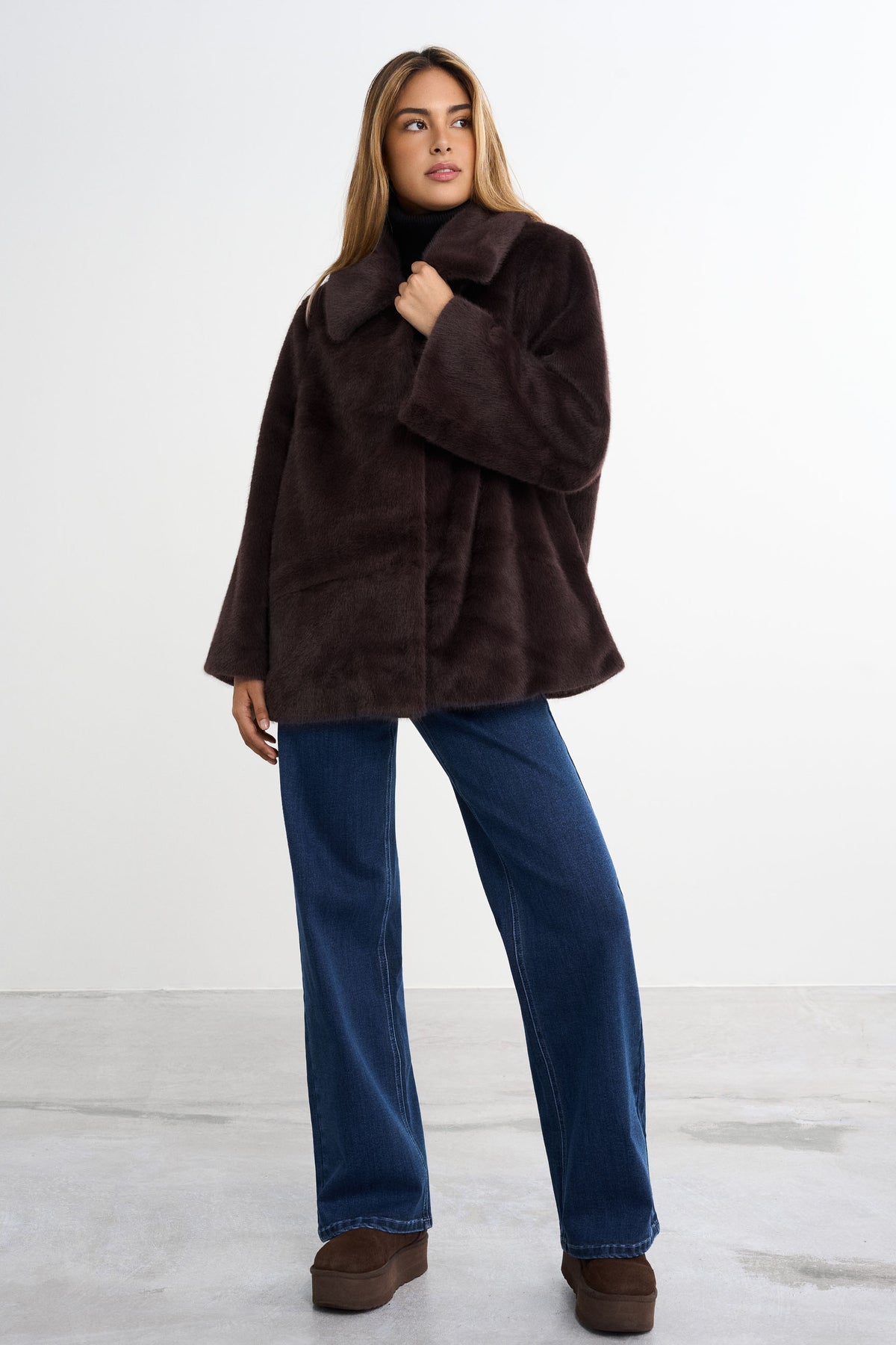 Courchevel Faux Fur Jakke