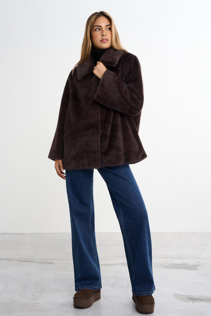 Courchevel Faux Fur Jakke