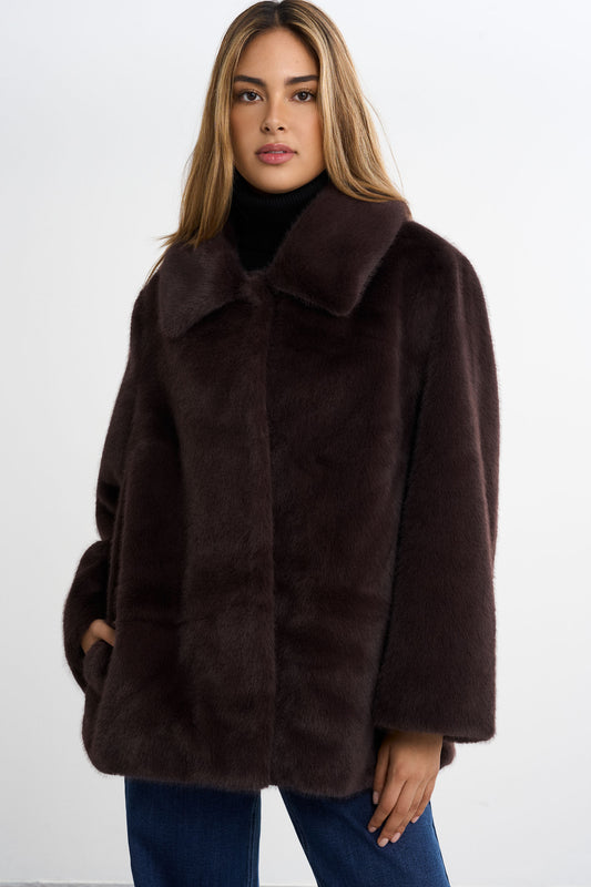 Courchevel Faux Fur Jakke