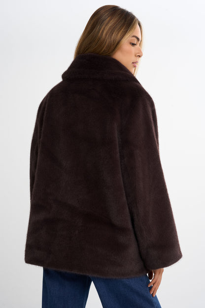 Courchevel Faux Fur Jakke