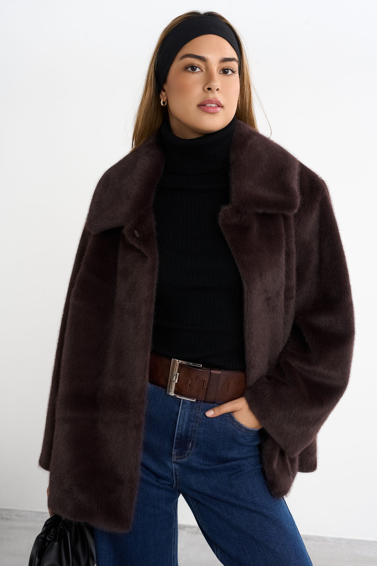 Courchevel Faux Fur Jakke