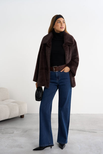 Courchevel Faux Fur Jakke