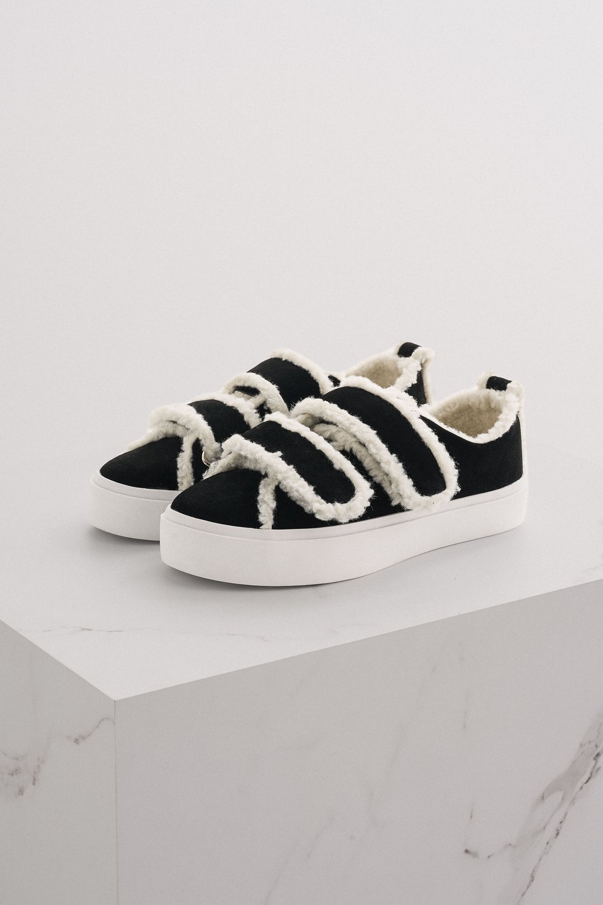 Shearling-sneakers