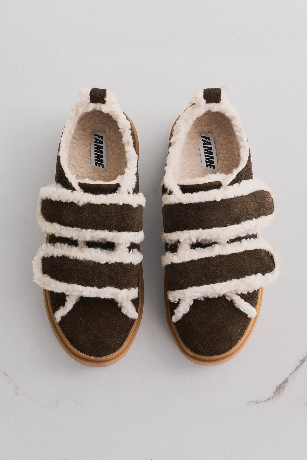 Shearling-sneakers