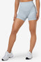 Light Grey Lunge Scrunch Shorts - for dame - Famme - Shorts