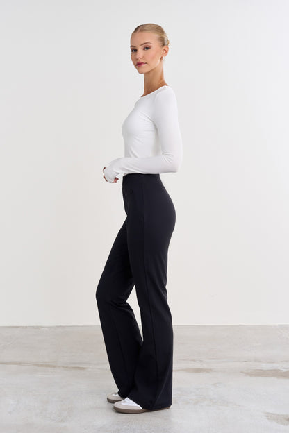 Tailored Bootcut Pants - for dame - Famme - Pants