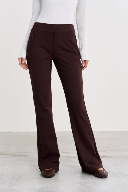 Tailored Bootcut Pants - for dame - Famme - Pants