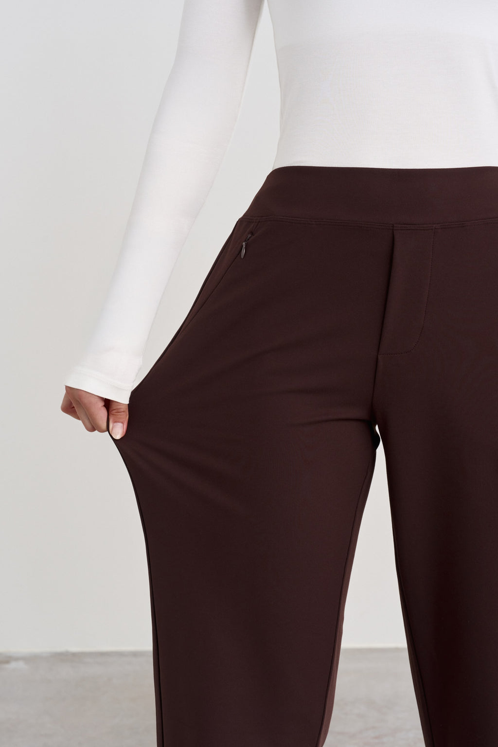Tailored Relaxed Pants - for dame - Famme - Pants