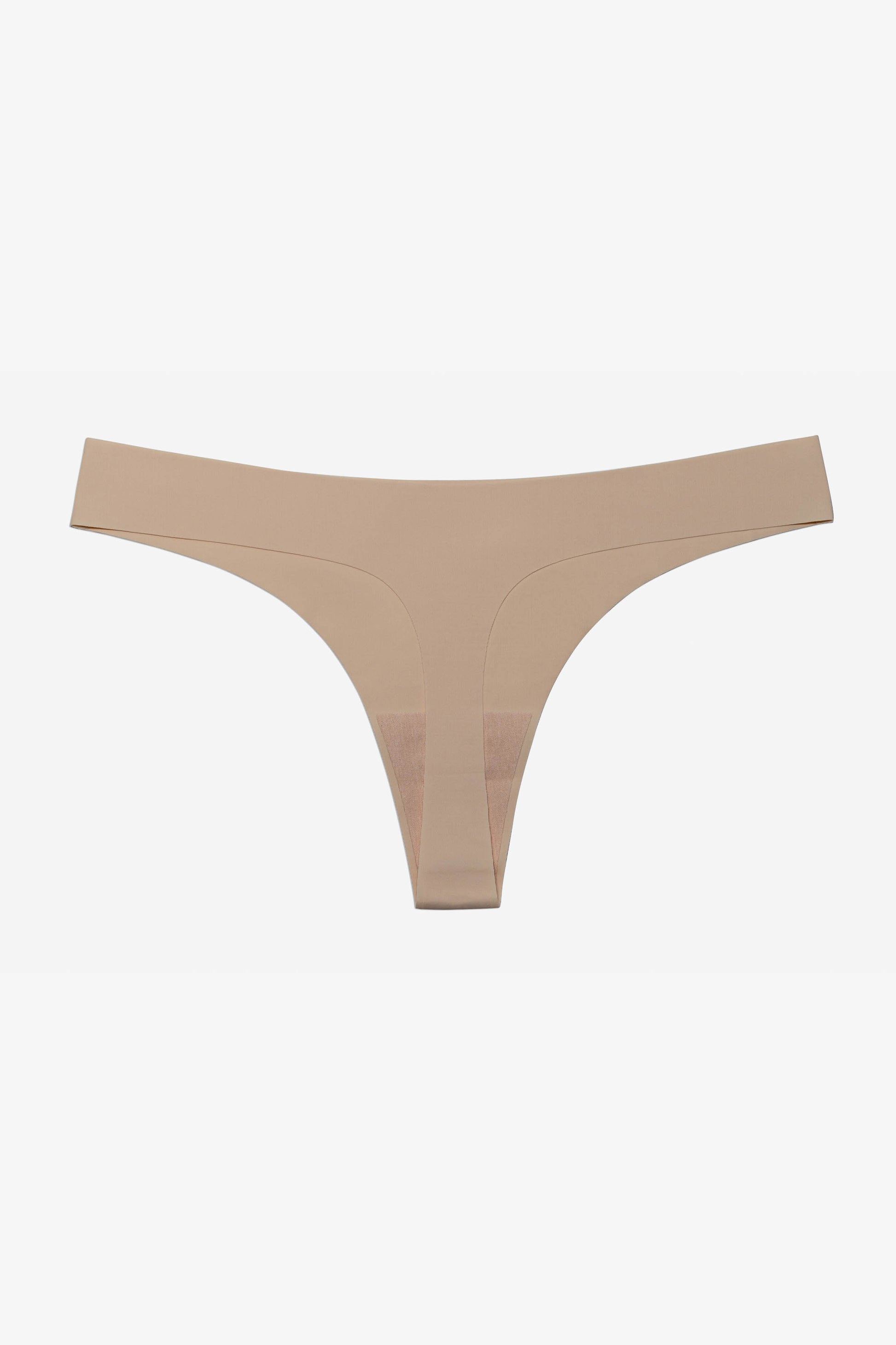 Beige Like Nothing Thong - for dame - Famme - Thong