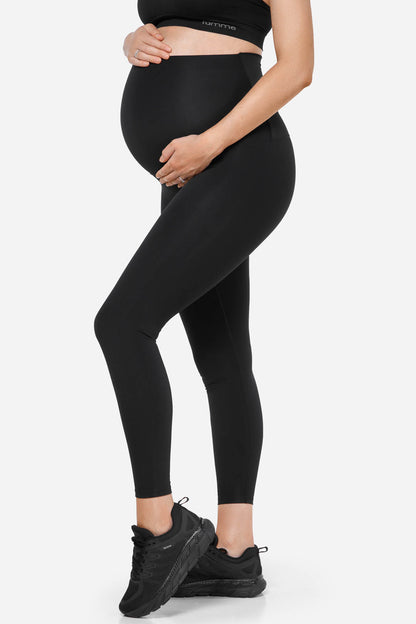 Black Flex Maternity Leggings - for dame - Famme - Leggings